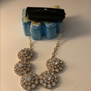 The Limited Gold and Silver Floral Cluster Necklace